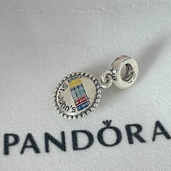 Pandora St. John's Rainbow Row Exclusive Charm - Picture 3 of 3